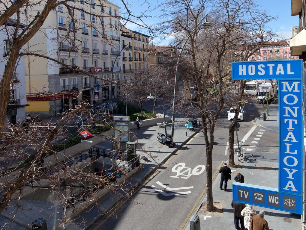 Hostal Montaloya Madrid Exterior foto
