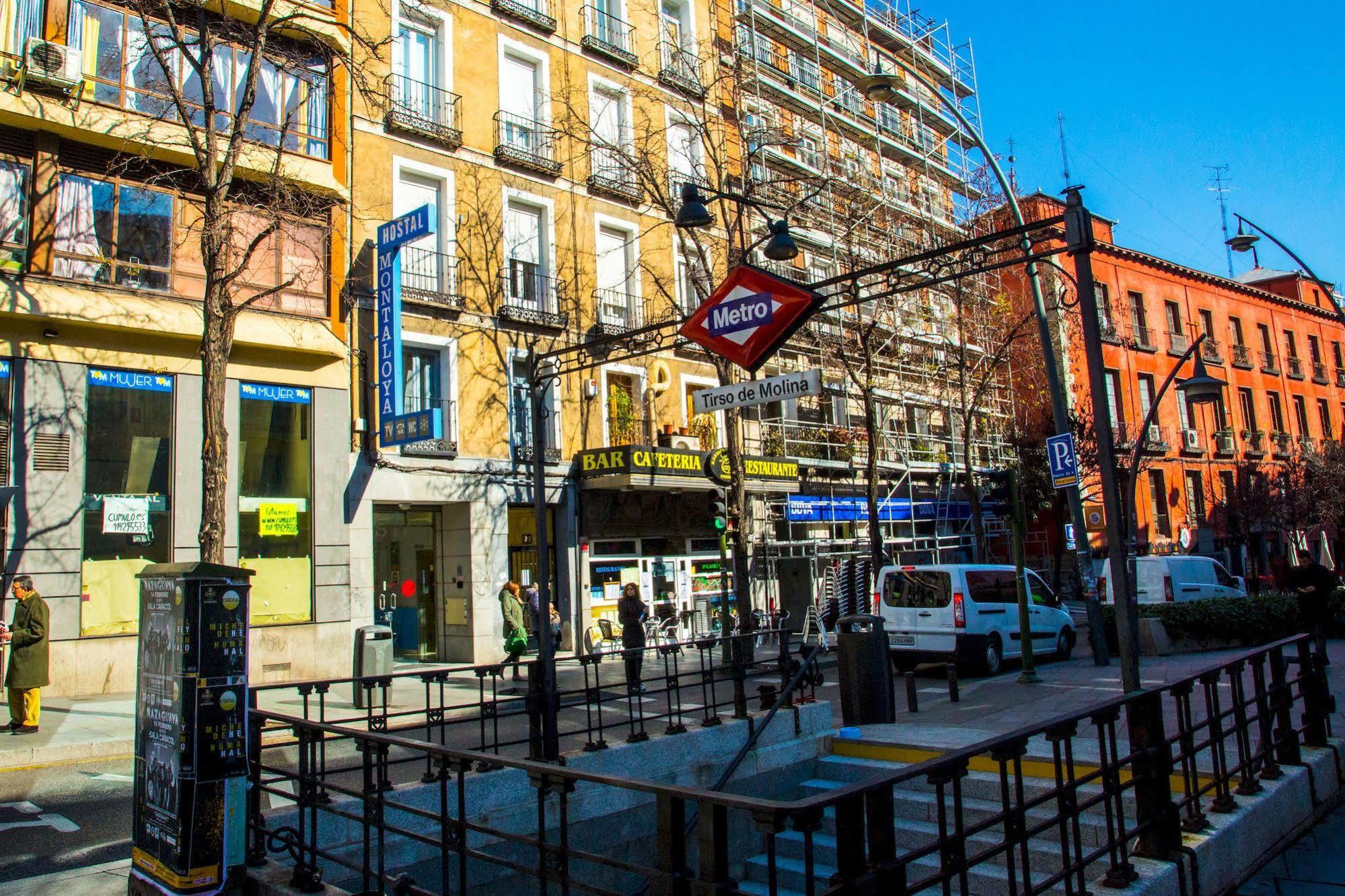 Hostal Montaloya Madrid Exterior foto