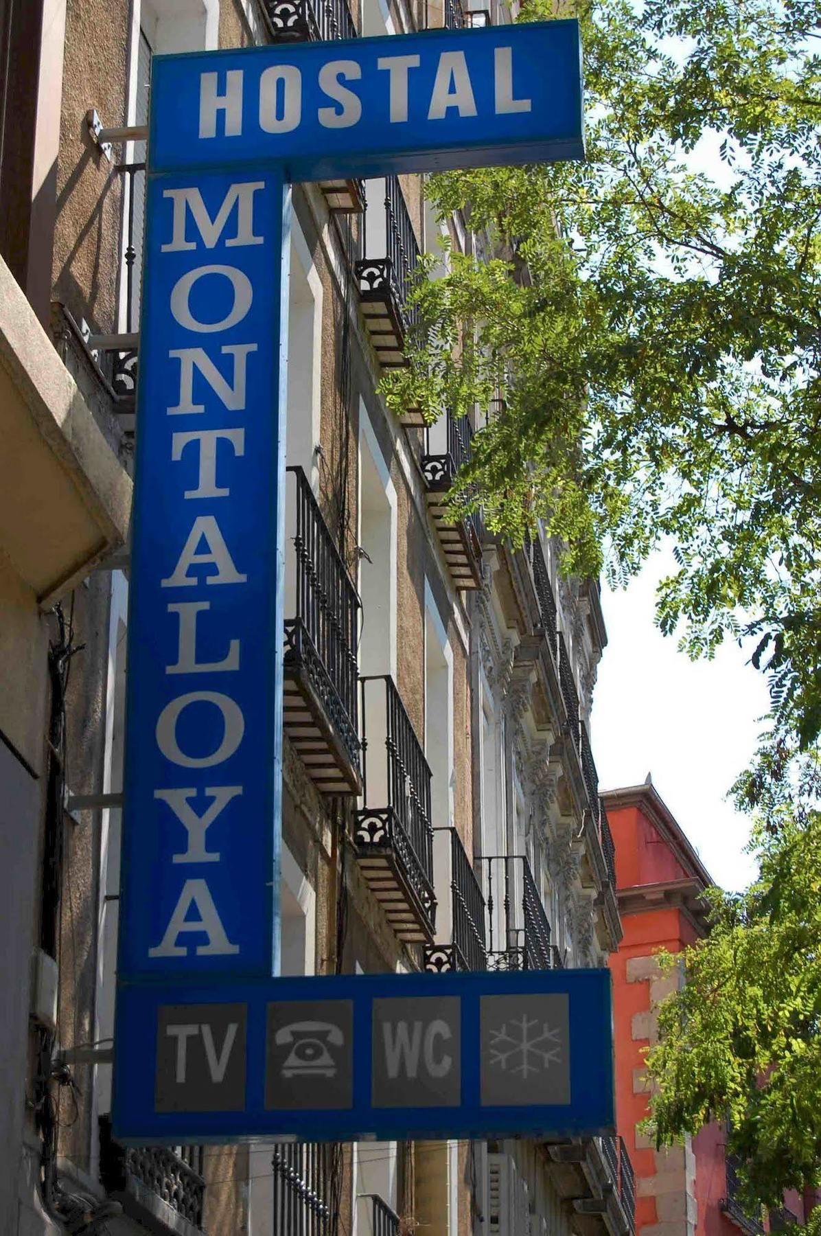 Hostal Montaloya Madrid Exterior foto